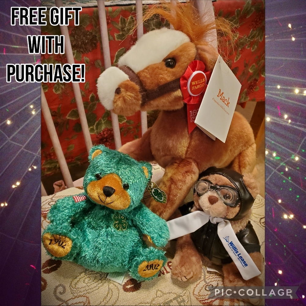 💥‼️💥FREE GIFT Plushie with ANY Purchase!!